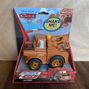 New Disney Pixar Cars II Tow Mater Fisher Price Shake N Go Truck Toy